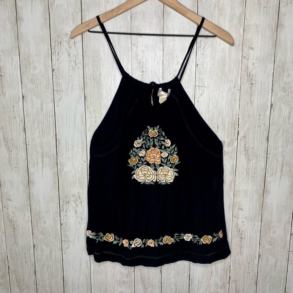 Band of Gypsies Embroidered Top F2*